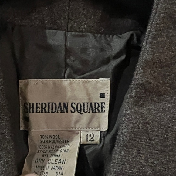 Sheridan Square 70% wool Brown Blazer - Picture 2 of 3